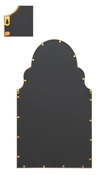 Arcus Crown Arched Indoor Outdoor Wall Mirror