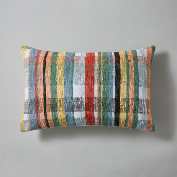 Woven Check Cushion Pastels