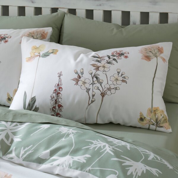 Camellia Floral Duvet Cover & Pillowcase Set