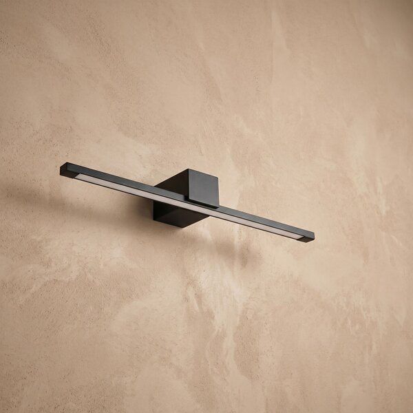 Bathroom LED wall sconce SWE049-1W 40 cm Black