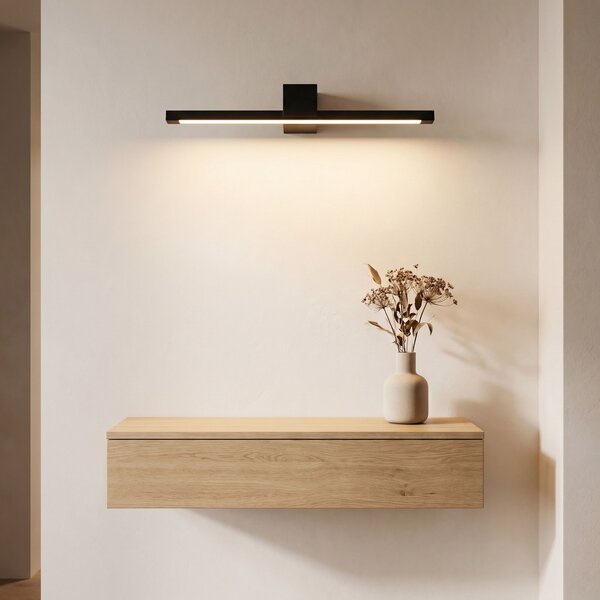 Bathroom LED wall sconce SWE050-1W 60 cm Black