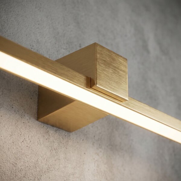 Bathroom LED wall sconce SWE046-1W 40cm GOLD BRUSH