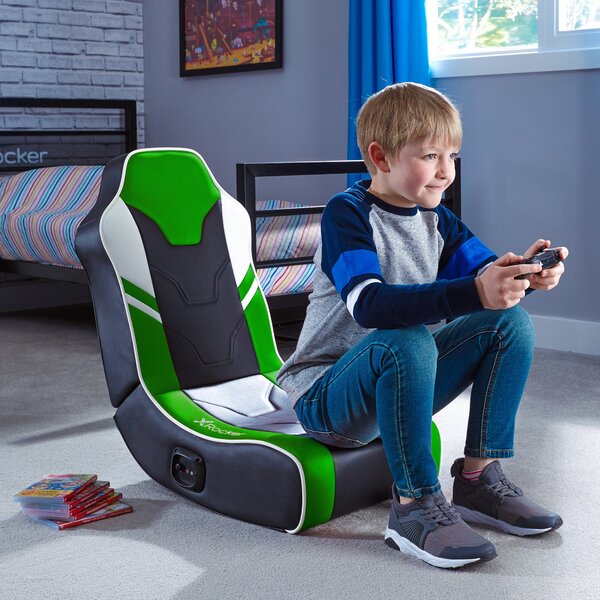 X Rocker Shadow 2.0 Stereo Audio Floor Rocker Gaming Chair