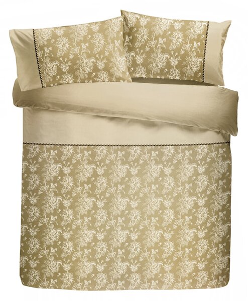 Dreams n Drapes Woven Jasmine Duvet Cover and Pillowcase Set