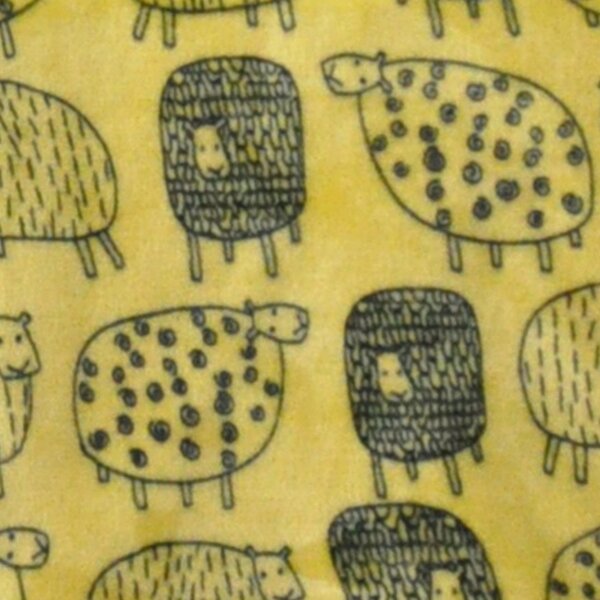 Fusion Snug Dotty Sheep 120cm x 150cm Throw Blanket