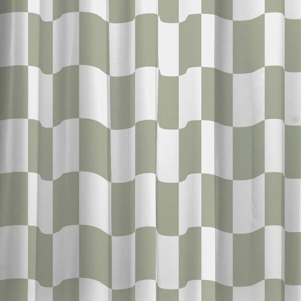 Checkerboard Shower Curtain