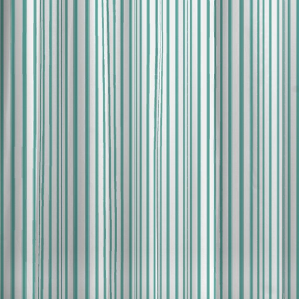 Ticking Stripe Shower Curtain