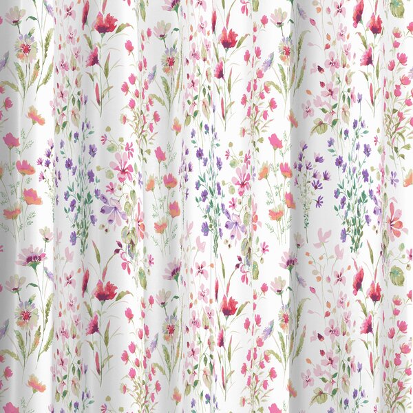 Watercolour Floral Shower Curtain