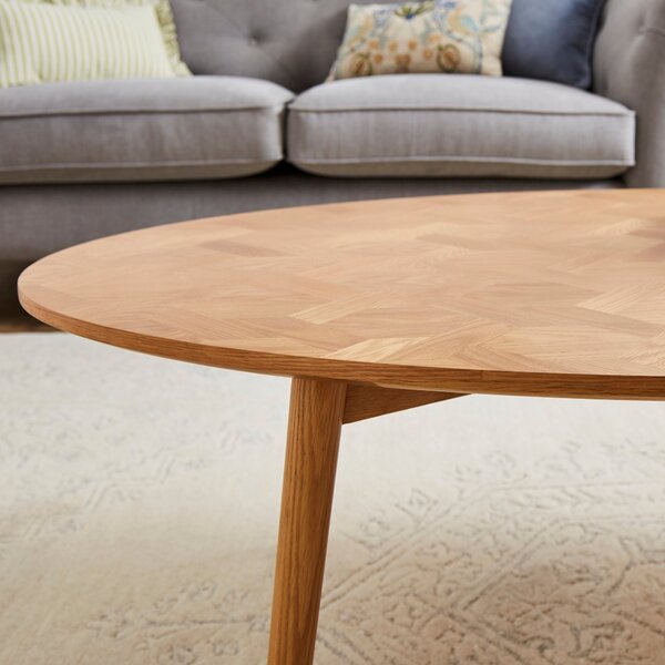 Farris Coffee Table, Light Oak