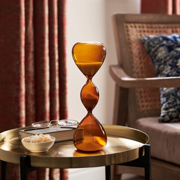 Luxe Traveller Amber Sand Timer Yellow