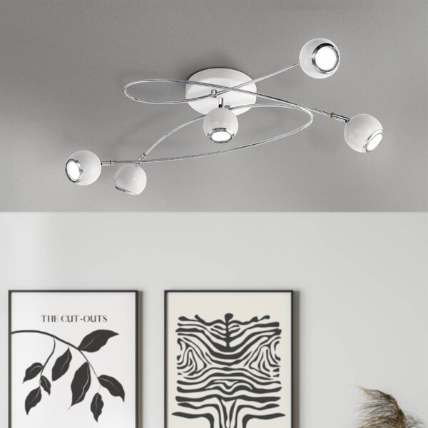 EGLO Locanda LED Semi Flush Ceiling Light