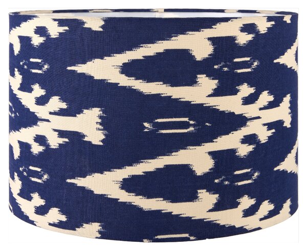 Lars Ikat Patterned Cylinder Lamp Shade