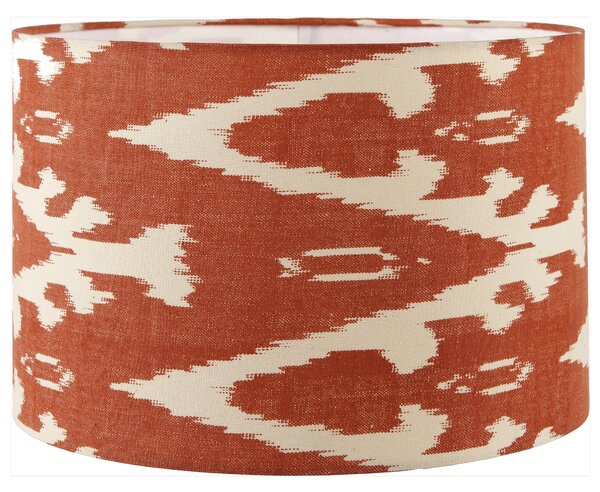 Lars Ikat Patterned Cylinder Lamp Shade