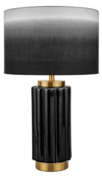 Lushan Scalloped Ceramic Table Lamp