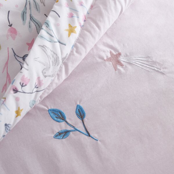 Enchanted Unicorn Quilted Bedspread