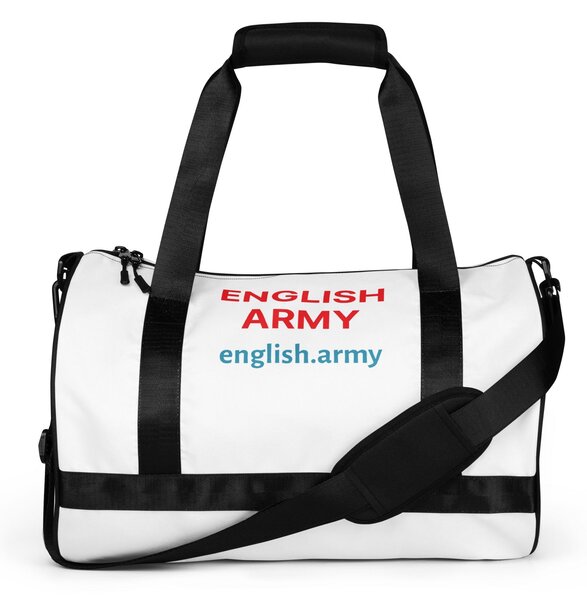 ENGLISH ARMY - All-over Print Gym Bag