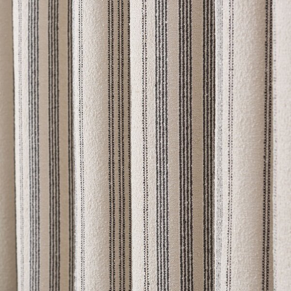 Churchgate Boucle Striped Eyelet Curtains