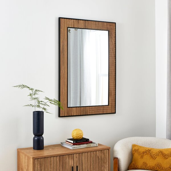 Bryant Rectangle Overmantel Wall Mirror