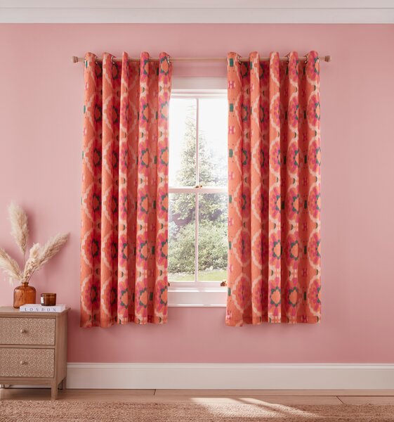 Jewel Medallion Eyelet Curtains