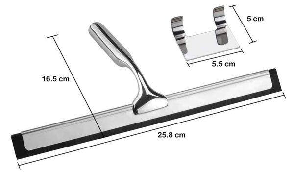 Bathroom squeegee Brush Gold