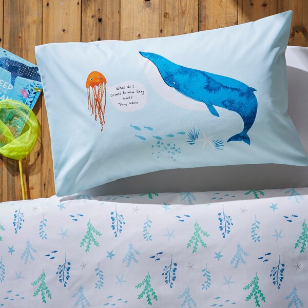 Sealife Duvet Cover & Pillowcase Set