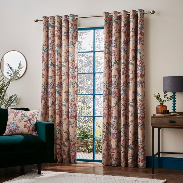 Jacobean Eyelet Curtains