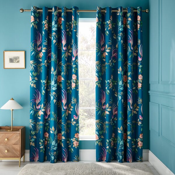 Neva Birds Blackout Eyelet Curtains