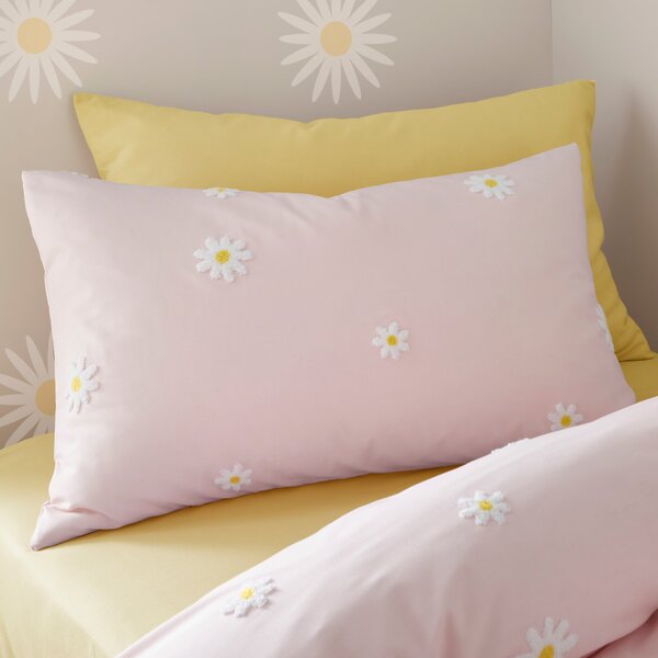 Tufted Daisy Duvet Cover & Pillowcase Set