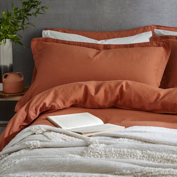 Cotton Linen Duvet Cover & Pillowcase Set