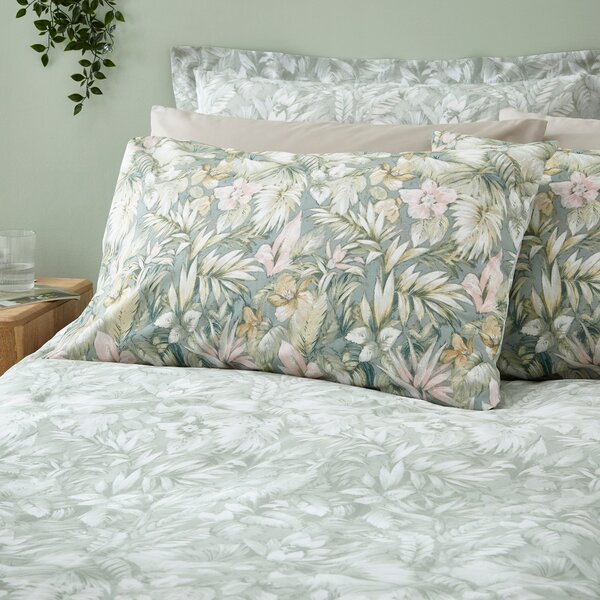 Soft Tropics Duvet Cover & Pillowcase Set