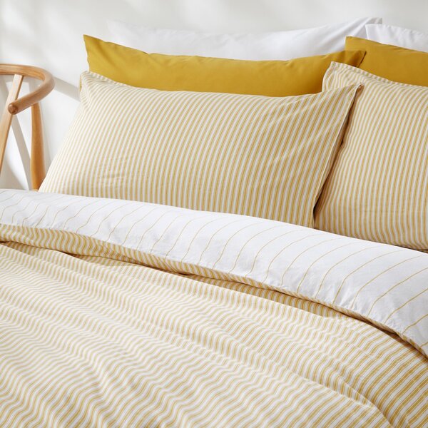 Fairford Ticking Stripe Duvet Cover & Pillowcase Set