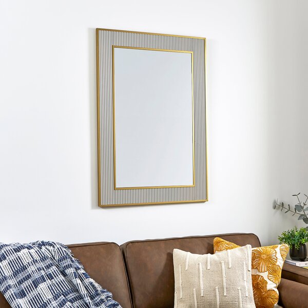 Georgi Rectangle Overmantel Mirror