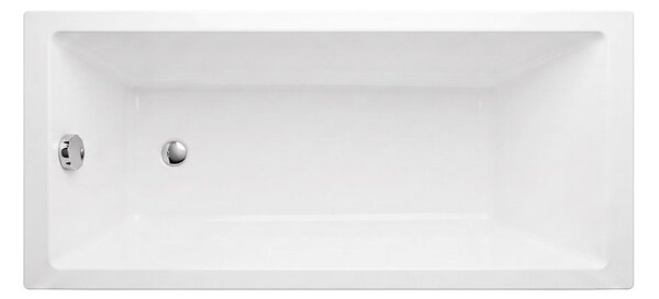 Built-in acrylic bathtub Rea Catania 170