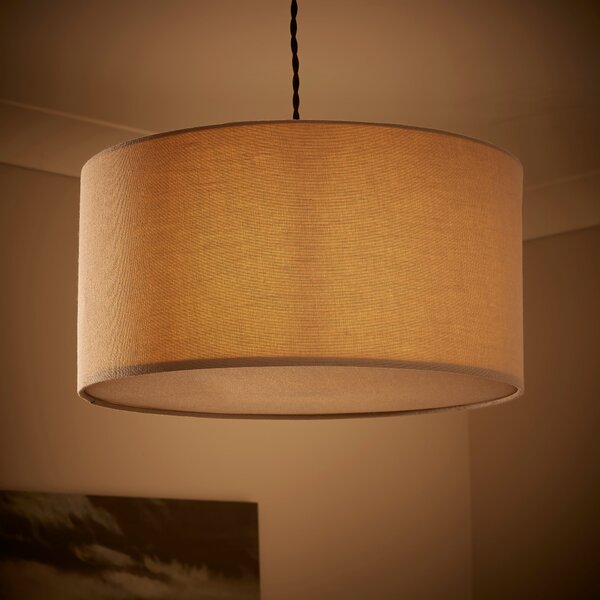 Luna Shallow Drum Lamp Shade