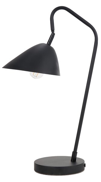 Toulon Matt Black Task Table Lamp