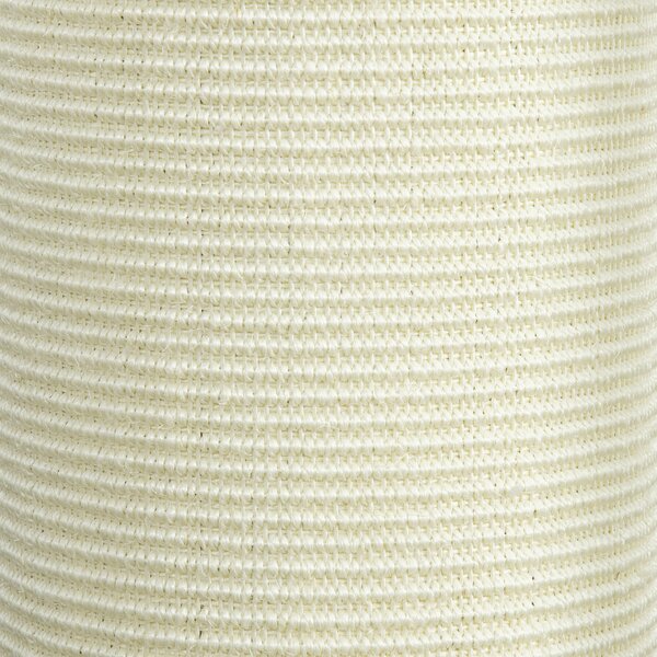 PawHut Cat Scratching Post: 85cm Tall with Sisal Rope, Soft Plush Cover, Anti-Tip Design for Indoor Use, Beige Aosom UK