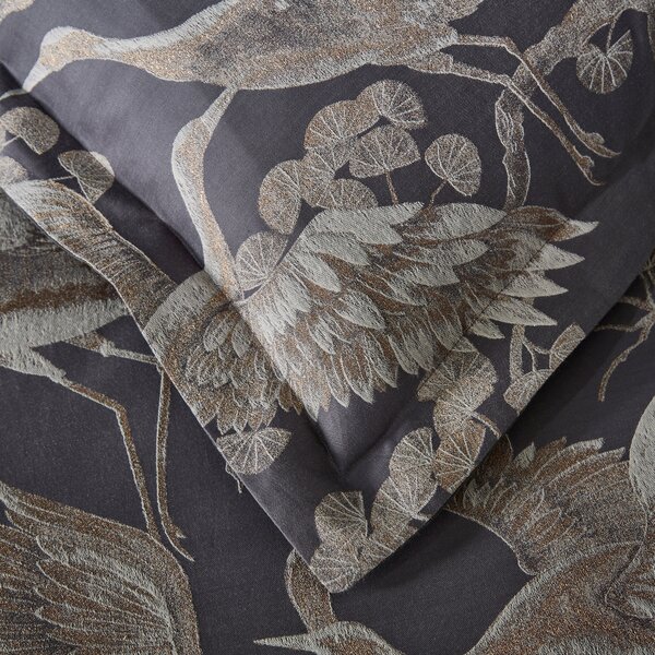 Dorma Gilded Crane Duvet Cover & Pillowcase Set