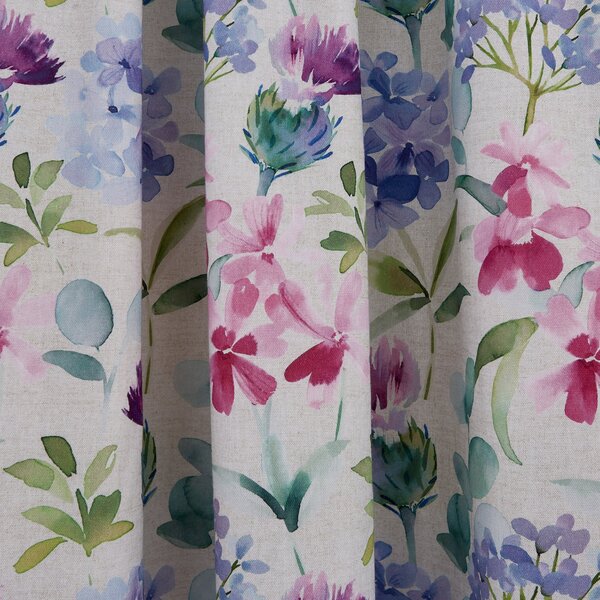 Summer Bloom Pencil Pleat Curtains