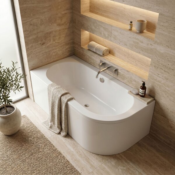 Bathtub Rea Orion Left 170cm