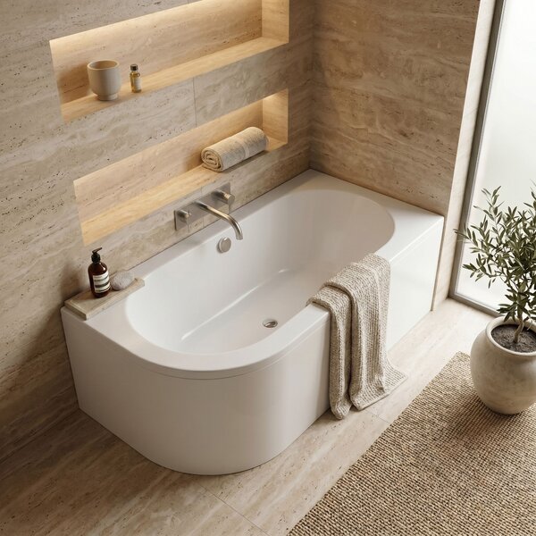 Bathtub Rea Orion Right 170cm