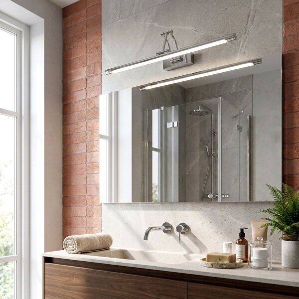 Bathroom LED wall sconce SWE017-1W 60cm Chrome