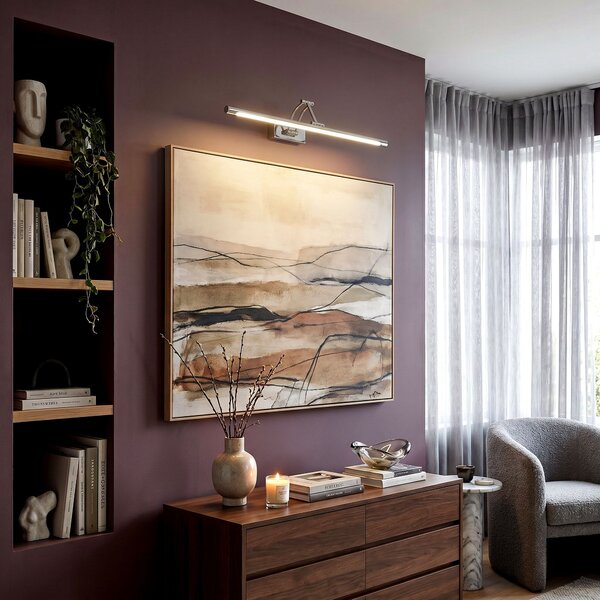Bathroom LED wall sconce SWE017-1W 60cm Chrome