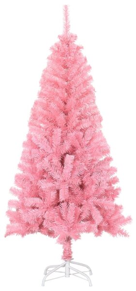 Artificial Christmas Tree with Stand Pink 150 cm PVC