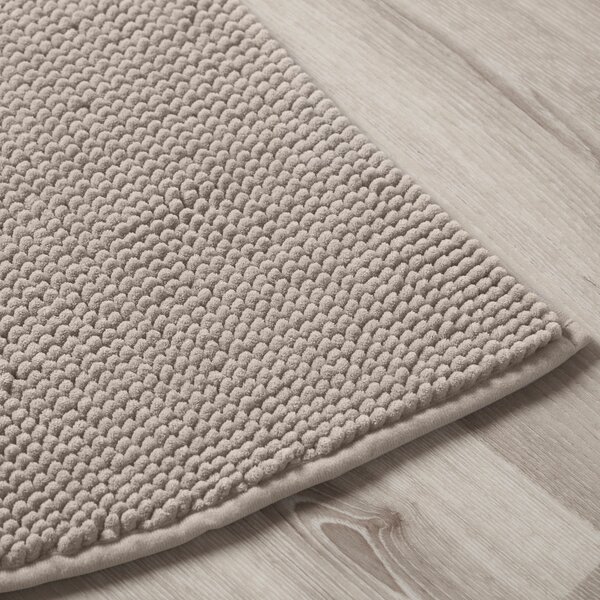 Mini Bobble Semi Circle Bath Mat