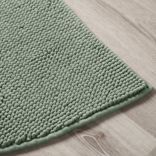 Mini Bobble Semi Circle Bath Mat