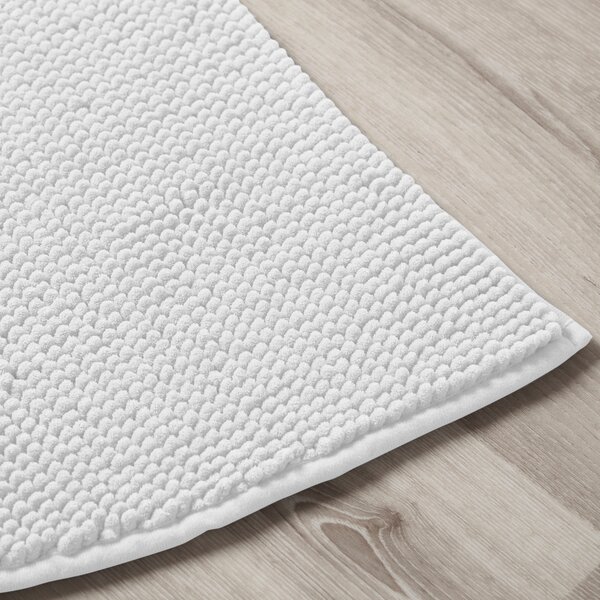 Mini Bobble Semi Circle Bath Mat