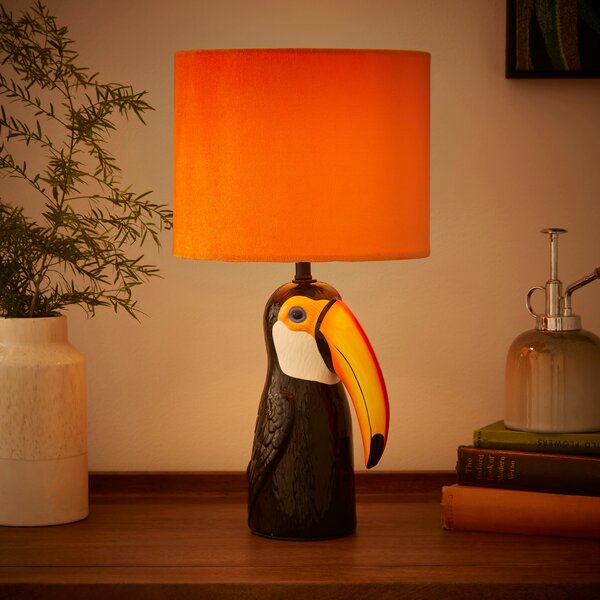 Toucan Ceramic Table Lamp