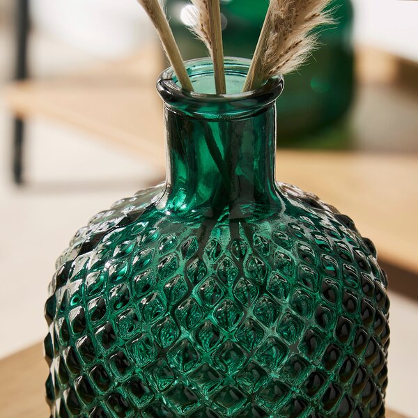 Retro Diamond Bottle Vase