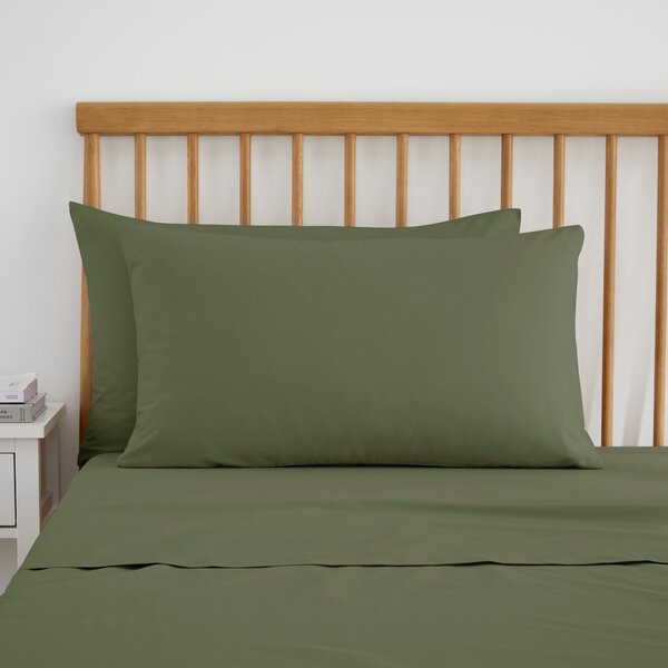 Pure Cotton Standard Pillowcase Pair