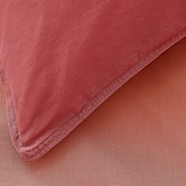 Soft Washed Recycled Cotton Standard Pillowcase Pair